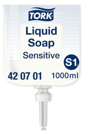 Tork Vloeibare Zeep voor gevoelige huid Premium S1, 6x1L