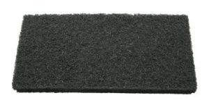 Doodlebug pad 250 x 115 x 25 mm, grof, zwart