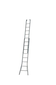 Dirks ladder, 2x8, in: 3,15m uit: 5,25m, optrede: 35 cm