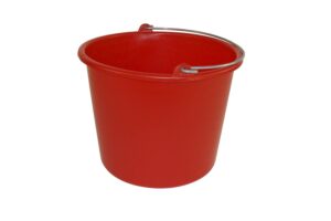 Emmer Rond rood 12 liter