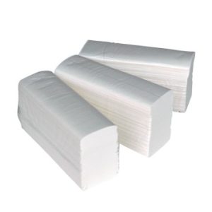 S-Line Z-vouw, cellulose wit, 21x24cm, 2 lgs, 20x160 stuks,