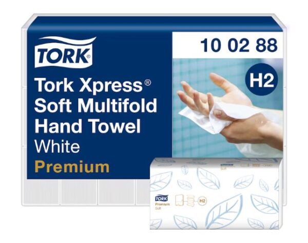 Tork Xpress® Zachte Multifold Handdoek H2, 21x110 vellen