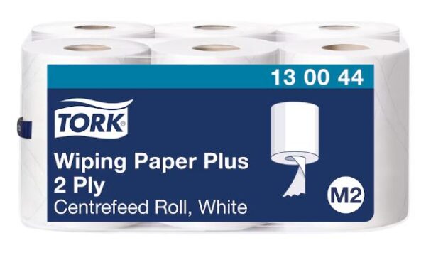 Tork Wiping Plus Poetspapier Plus Wit M2, 6x368 vellen