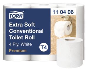 Tork Extra Zacht Toiletpapier Premium 4-Laags T4, 7x6 rol