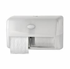 Pearl White duo toiletrolhouder tbv compactrol