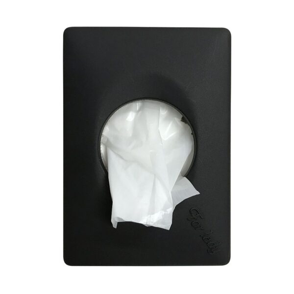 Quartz Black Damesverbandzakhouder tbv kunststofzakjes