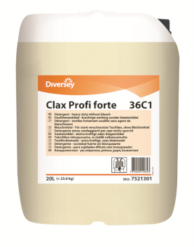 CLAX Profi forte 36C1, vloeibaar wasmiddel, can 20 liter(24)