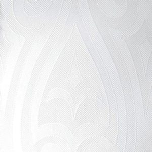 Duni servet Elegance Lily, 40x40cm, wit, 6x40 stuks