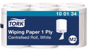 Tork Centerfeed Poetspapier Wit M2, 6x275m