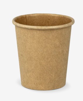 Kartonnen Saus Cup 4oz 120ml Ø62mm Kraft, 20x100 stuks