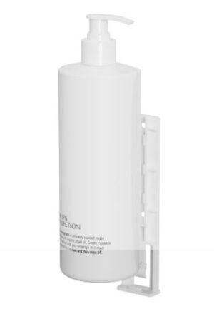 The Spa Collection witte onzichtbare houder voor 380ml fles