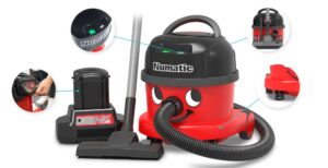 Numatic Batterijstofzuiger NBV-240 NX rood