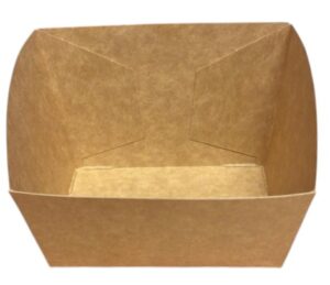Bakje 93x63x47 tbv Hamburger, per 1000 stuks