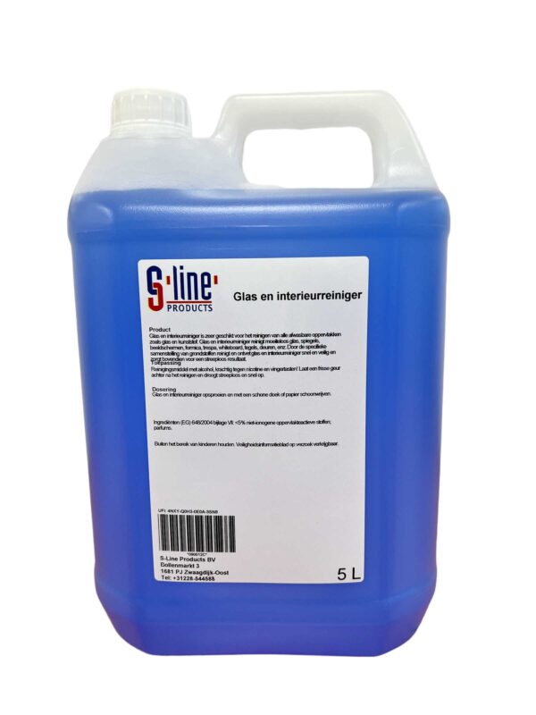 S-Line Glas- en Interieurreiniger, 5L