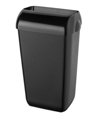 Deksel half open zwart t.b.v. Quartz black 43L bak
