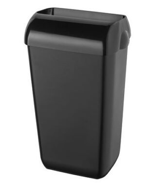 Deksel hygienebak zwart t.b.v. Quartz black 23L bak