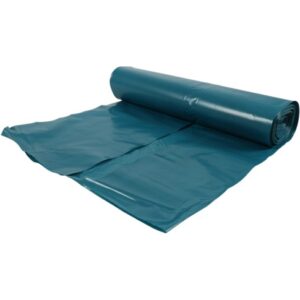 LDPE Afvalzak 90x110cm, 170L, blauw, T50, 200 st/ds