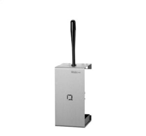 Qbic-line Toiletborstelhouder, RVS mat geslepen
