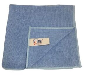 S-Line Microvezeldoek, 40x40cm, Blauw, per 10 stuks