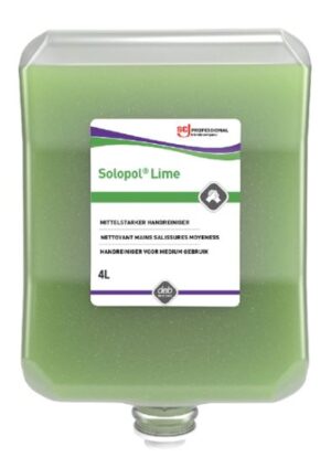 Deb Solopol® Lime, Handreiniger voor middelzwaar gebruik, 4L