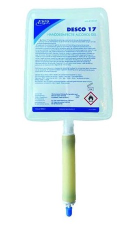 Desko, Handdesinfectie gel, bag-in-box, 6x800 ml