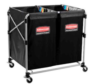 Rubbermaid X-Cart frame grijs 300 liter, verzamelwagen