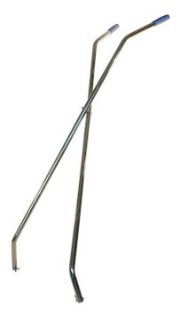 Steel voor schaarzwabber 2 x 100 cm. "V ", per stuk