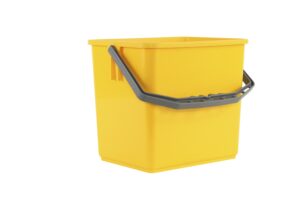 Emmer Vierkant geel 6 liter