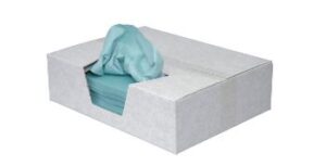 Euro Toptex, Sky-Blue extra, vlak gelegd, 38x30cm, 250 stuks