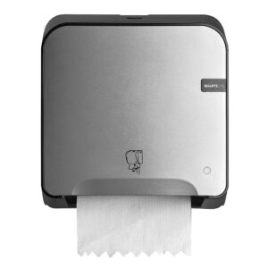 Quartz Silver Handdoekdispenser Mini Matic Tear&Go