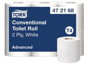 Tork Toiletpapier Traditioneel 2-laags wit 400 vel, 7x6 rol