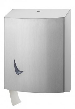 Wings, Toiletroldispenser, RVS, t.b.v. Jumbo rol