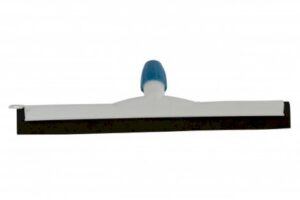 Kunststof Vloertrekker 45 cm zwart natuurrubber