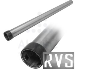 Zuigbuis 32mm RVS met ring