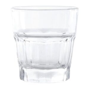 Olympia Half paneel water-/sapglas 24cl, per 12 stuks