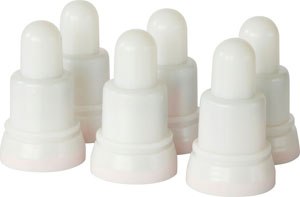 Duni candles led, herlaadbaar, 70x40 MC Spare, 6 stuks