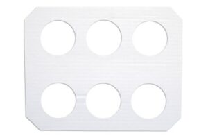 Draagtray voor 6 glazen, karton, per 150 stuks