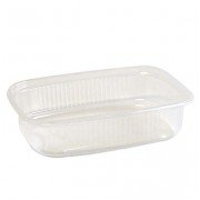 Bak, PS, 1000ml, kilobak, 183/135/63, wit, 500 stuks