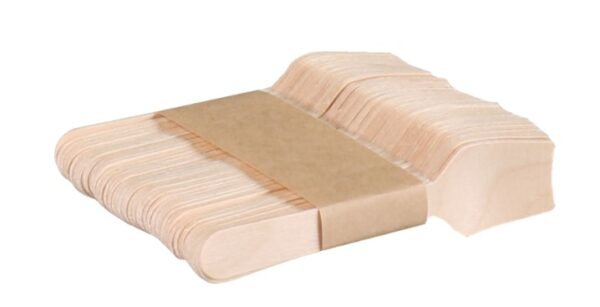 Depa Lepel, ijslepel, hout, 95mm, naturel, 100 stuks